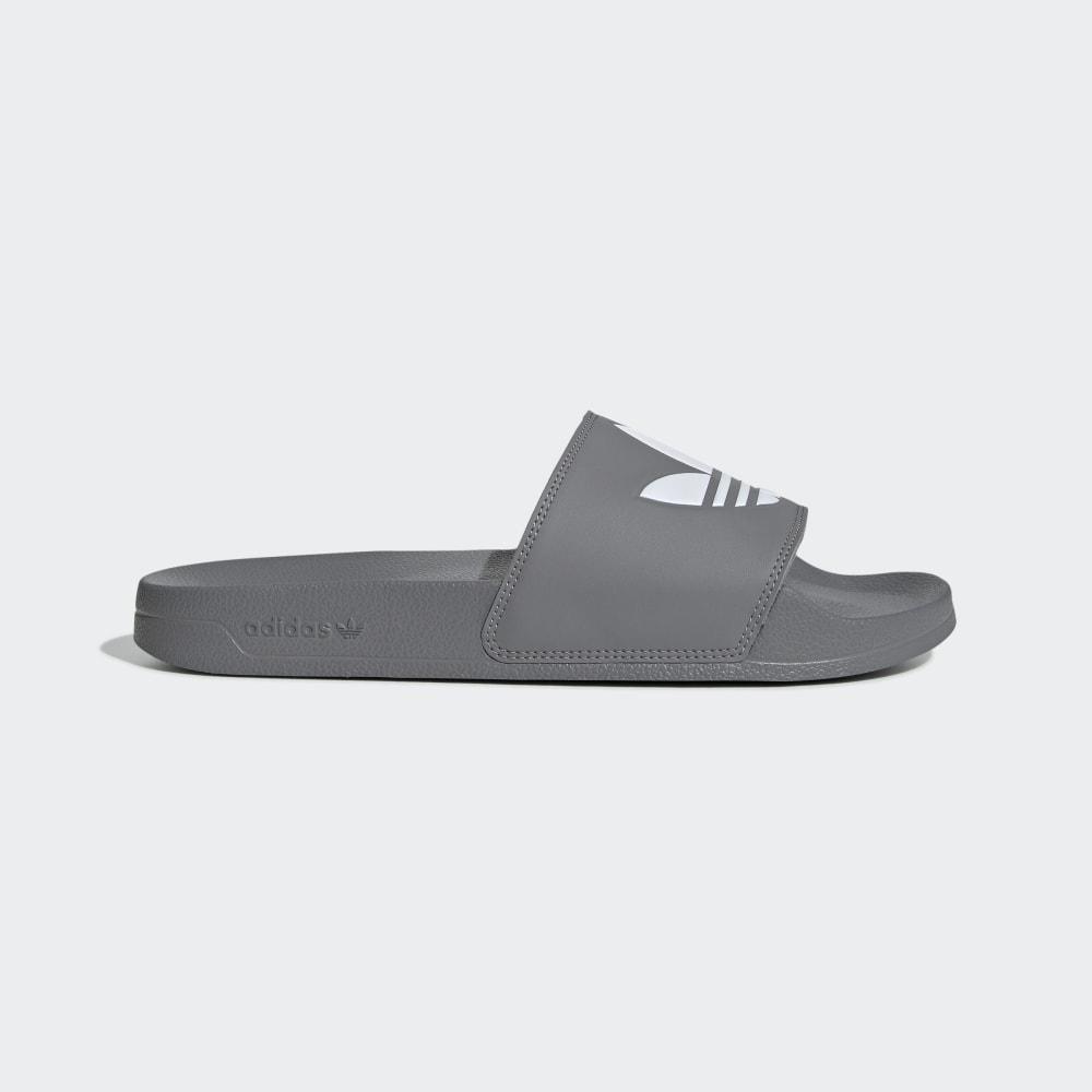 Papuci Adidas Adilette Lite Barbati Romania - Gri/Albi FU7592